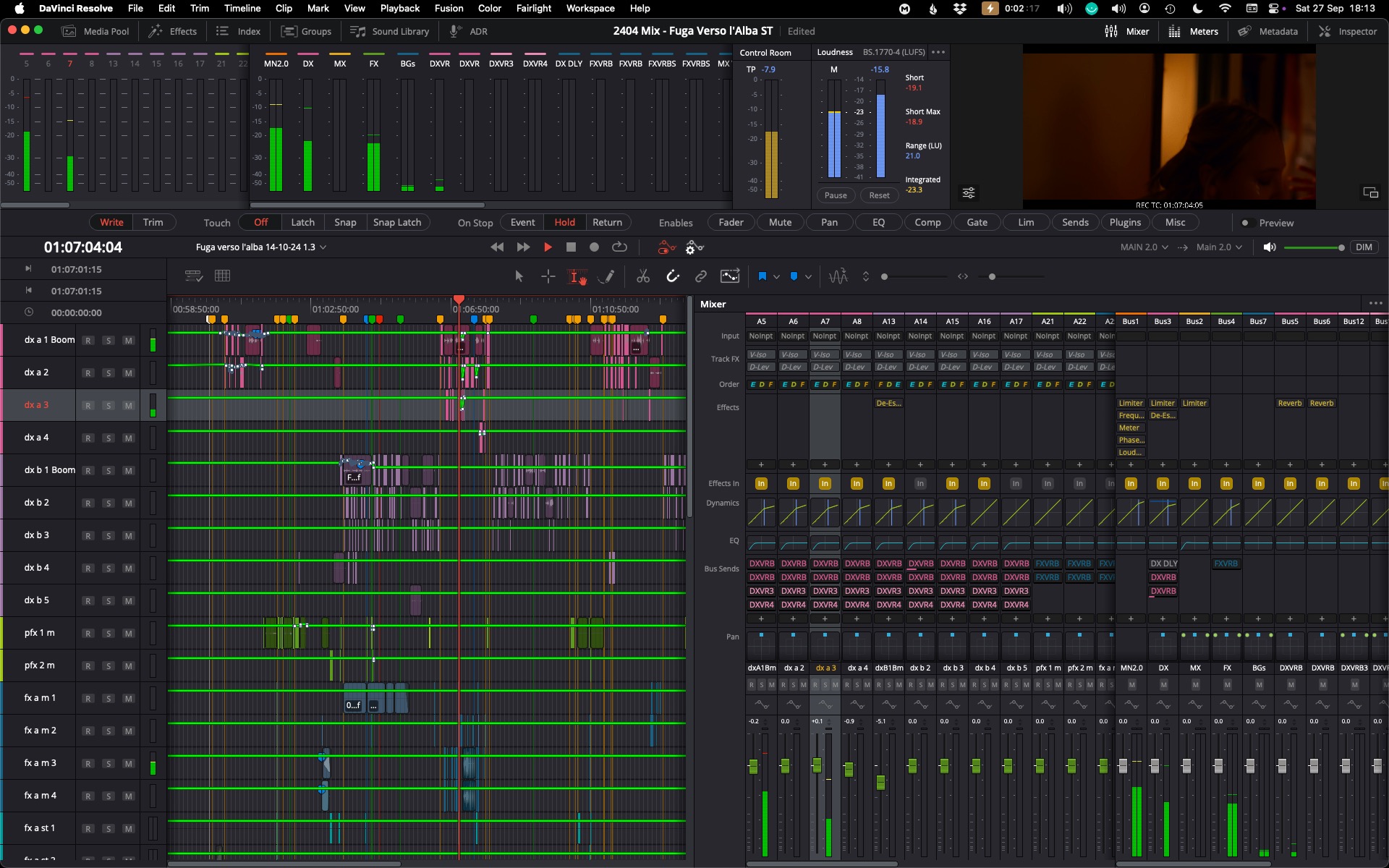 Screenshot Mix e Sound Design