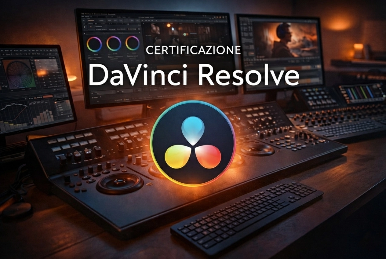 Certificazione DaVinci Resolve